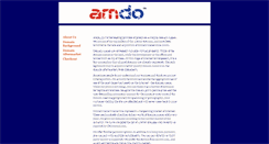 Desktop Screenshot of amdo.com