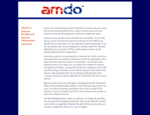 Tablet Screenshot of amdo.com